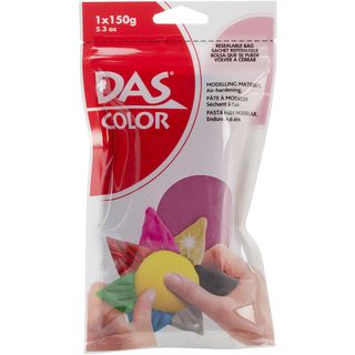 Das Colored Air Dry Clay 5.3 Ounces magenta