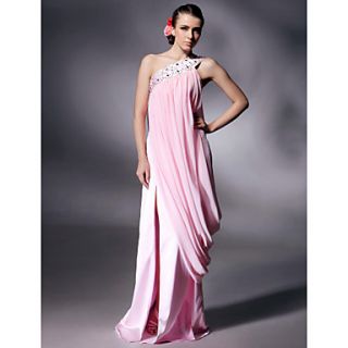 Chiffon Charmeuse Column Floor length Evening/Prom Dress inspired by Kate Beckinsale at Cannes Film Festival