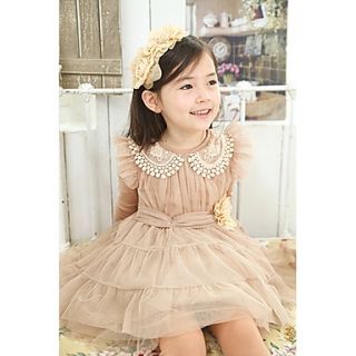 Girls Sweet Princess Reverie Lace Vivi Collar Dress