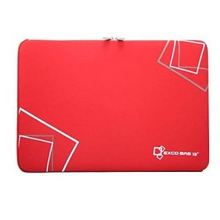 EXCO Block Diagram Pattern Neoprene Bag for 13 Inch Laptop