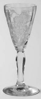 Fostoria Rogene Clear Cordial Glass   Stem #5082,Etch #269,Clear