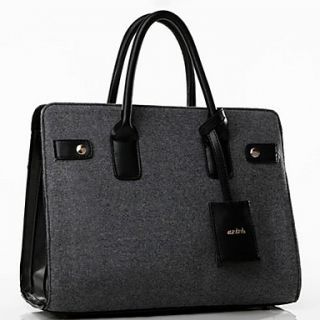 Womens New Style Fashion Contrast Color Tote