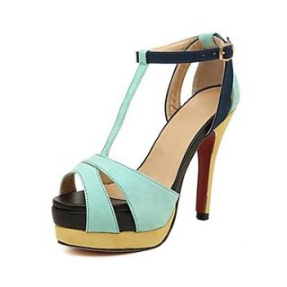Leather Womens Shoes Wedding Stiletto Heel Pumps Sandals with Buckle Shoes