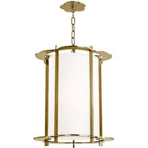 Hudson Valley HV 517 AGB Warwick 5 Light Pendant