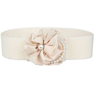 Elastic And Leatherette Party/Casual Sashes With Pearls(More Colors)