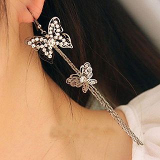 Womens Korean Fashion Gemmy Butterfly Hook