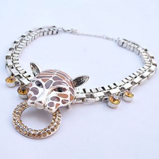 Womens Tiger Head Necklace