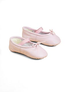 Bloch Infants Arabella Leather Ballet Flats   Pink