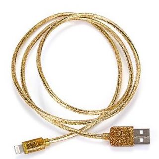 Laser Style USB 2.0 to Apple 8 Pin Charging Data Sync Cable for iPhone 5S/5C/5, iPad Mini (100cm)