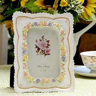 6 7 Modern European Style Pearl Polyresin Picture Frame