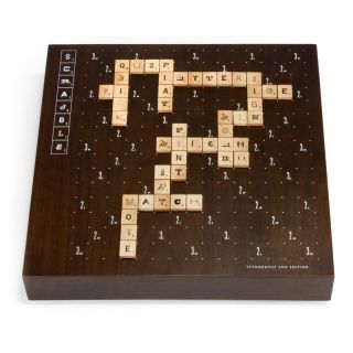 Scrabble Typography   2nd Edition Multicolor   23901