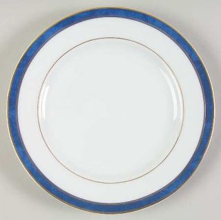 Bernardaud Universe Azure Blue Bread & Butter Plate, Fine China Dinnerware   Blu