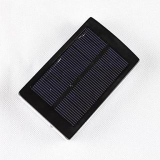 Portable Solar Panel USB Charger Mobile for Phone/ / PSP (Black 30000 mAh)