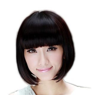 Capless Long High Quality Synthetic Short Hair Wig