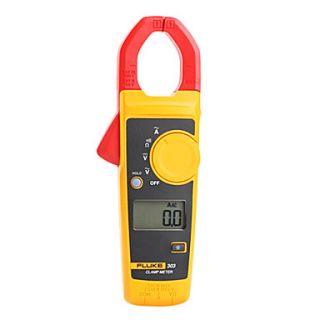 303 Clamp Multimeter AC/DC Handheld 600A 30mm 4000Ω With Backlight