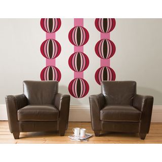 Wall Pops Loopy Pink Sticker Decals (pack Of 14)