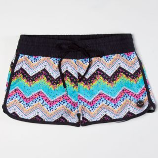 Escape Girls Boardshorts Multi In Sizes Small, Large, Medium, X Large For