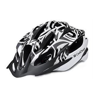 CoolChange EPS Black Integrally molded Cycling Helmet