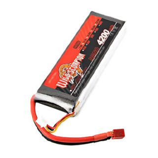 Wild Scorpion 22.2V 6S 4200mAh 60C Li Po Battery(T Plug)