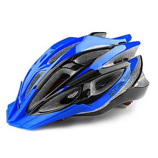CoolChange 25 Vents BlueBlack EPS Integrally molded Cycling Unibody Helmet