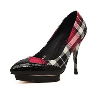 Canvas Womens Stiletto Heel Platform Pumps/Heels Shoes (More Colors)