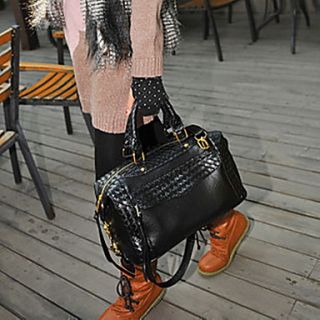 Womens New Style Fashion Knitted Tote With Tassels