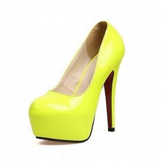 Leather Womens Stiletto Heel Pointed Toe Platform Heels Pumps/Heels Shoes (More Colors