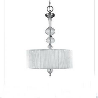 Polished Chrome 3 Light Pendant From The Downtown Collection