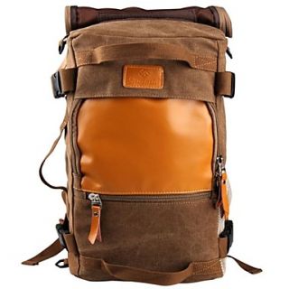 Veevan Mens Outdoor Travel Canvas Backpack