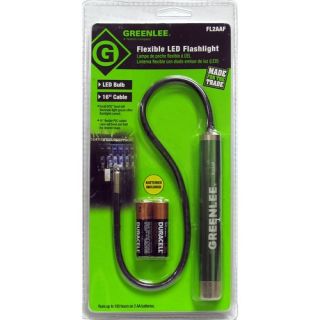 Greenlee FL2AAF LED Flashlight Flexible with Batteries 16 Cable