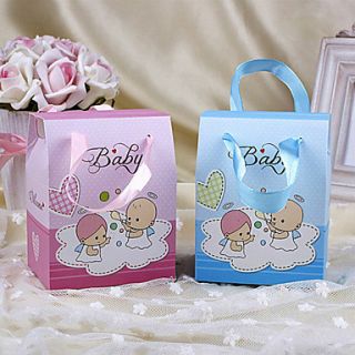 Lovely Favor Boxes for Baby Shower   Set of 12 (More Colors)