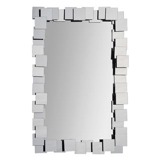 Whitley Stacked Glass framed Mirror