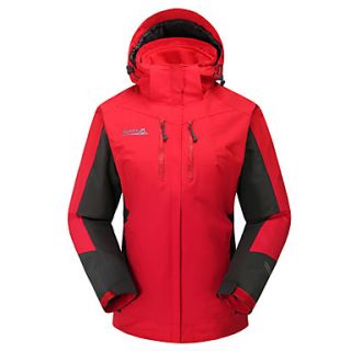 MAKINO Womens Warm keeping Rainproof Terylene Two piece Jacket for Camping