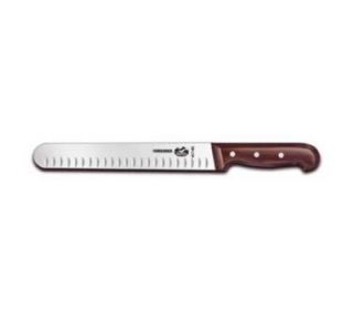Victorinox   Swiss Army Slicer Knife w/ 10 x 1.5 in Granton Edge Blade, Rosewood Handle