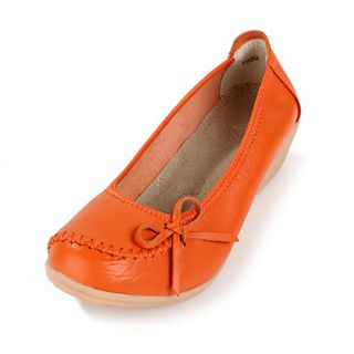 Leather Womens Flat Heel Comfort Flats Shoes(More Colors)