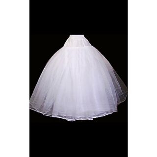 Oganza Ball Gown Two Tier Floor Length Petticoats