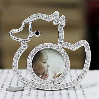 Modern Style Lovely Duck Shape Metal Picture Frame