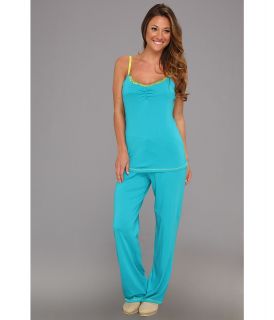 Josie Spicy Essentials Cami PJ Womens Pajama Sets (Blue)