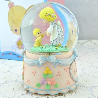 Love Between Mother and Son Water Globe Glitterdome for Mothers Day