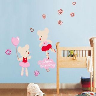 Vinyl Cartoon Mouse Wall Stickers Wall Decals