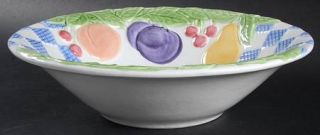 Pfaltzgraff Hopscotch (Fruit) 10 Large Salad Serving Bowl, Fine China Dinnerwar