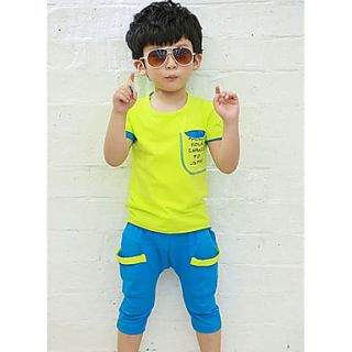 Boys Casual Performance Wear Two Piece Clothing Sets