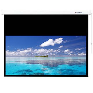 Redleaf 169 100 Inch Curtains Household Matt White Motorized Electric Projection Screen