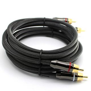 C Cable 2 RCA Male to Male Audio Cable(8M)