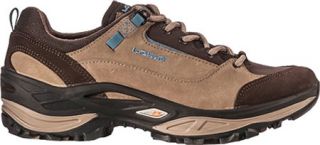 Womens Lowa Tempest Lo   Taupe/Sky Blue Hiking Shoes