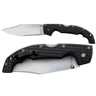 Cold Steel 29txch Voyager Extra Large Clip Point Combo Edge