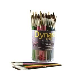 Dynasty Fine Camel Hair B 100 Round Brushes (canister Of 144)