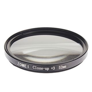 ZOMEI Camera Professional Optical Filters Dight High Definition Close up3 Filter (52mm)