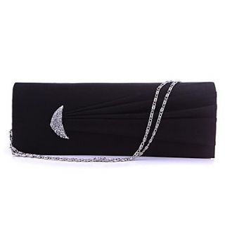 Womens Satin evening bag clutch bag clutch atmosphere in Europe and America (lining color random)