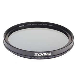ZOMEI Professional Optical CPL SLIM Filters Super Circular Polarizer HD Class Filter (52mm)